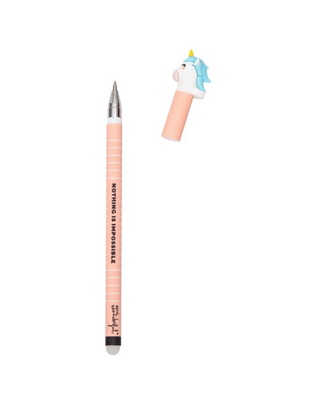 Stylo effaçable Bo-Bo Antonio la Licorne - Nothing is impossible - Mr Wonderful