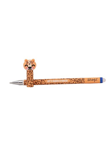 Set de 3 stylos effaçables Bo-Bo animal print - Serpent, Léopard et Zèbre - Mr Wonderful