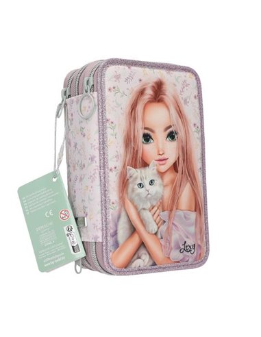 TOPModel Trousse 3 niveaux BLOOMING KITTY