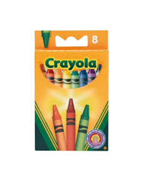 Crayola - Crayons de cire - 8 pcs