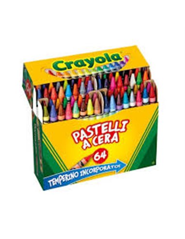 Crayola - Crayons de cire - 64 pcs