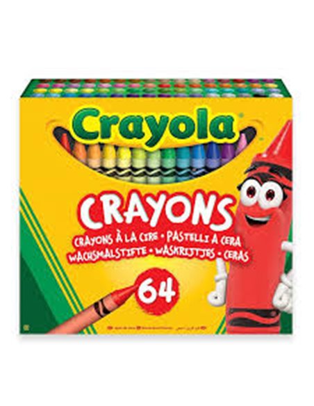 Crayola - Crayons de cire - 64 pcs