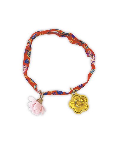 Kit Créatif - 10 Bracelets Rubans à Fleurs à Créer - Janod