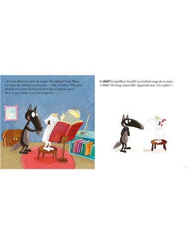 LE LOUP QUI VOULAIT ÊTRE UN SUPER MAGICIEN - Auzou