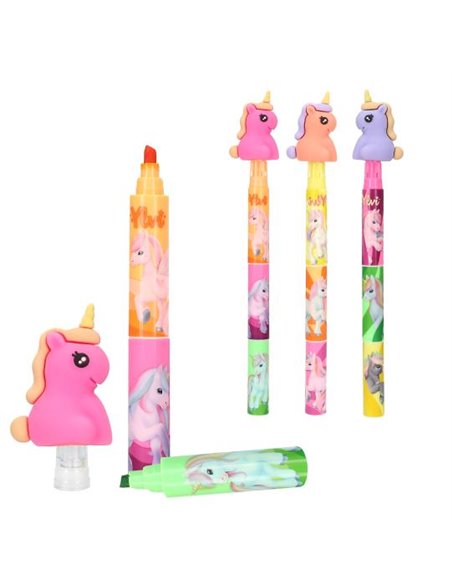 Ylvi Surligneur avec topper licorne