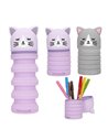 TOPModel Trousse en silicone chat BLOOMING KITTY