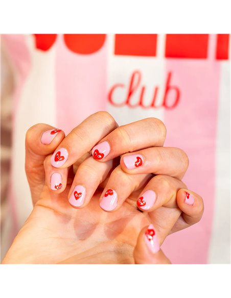 Coffret vernis à ongles 2en1 - Kiss Kiss - YAKA