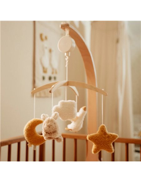 Mobile musical en bois - Newborn - Little dutch
