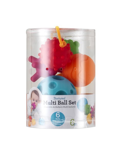 6 balles Senso - Multicolore - Infantino