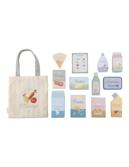 Chariot de courses en bois - Little dutch