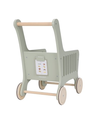 Chariot de courses en bois - Little dutch