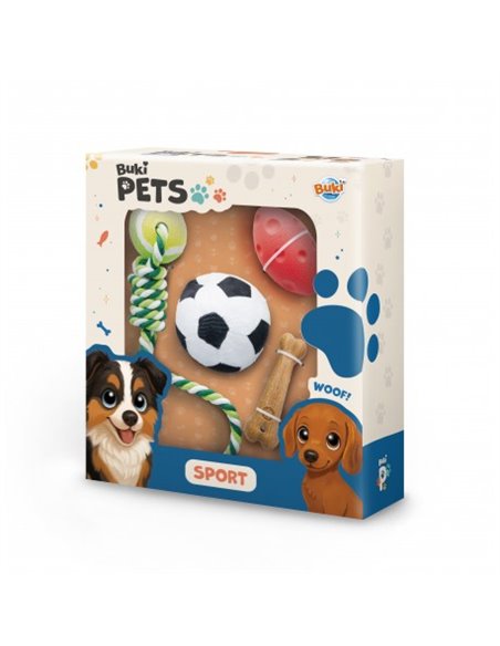 Jouets pour chien - Coffret sport - Buki