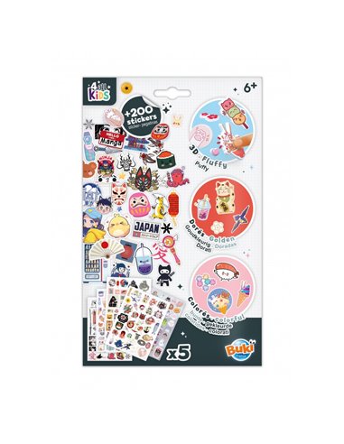 Pochette stickers - Manga - Buki