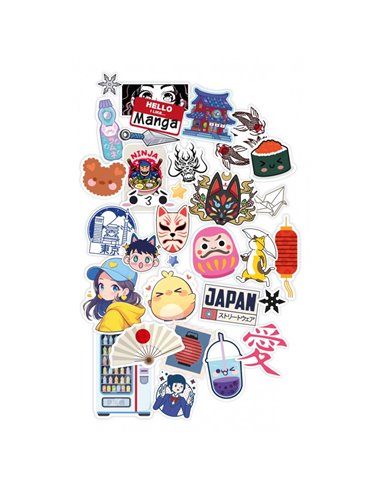 Pochette stickers - Manga - Buki
