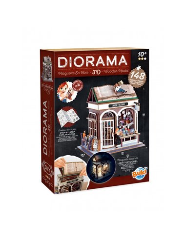 Diorama librairie - Buki