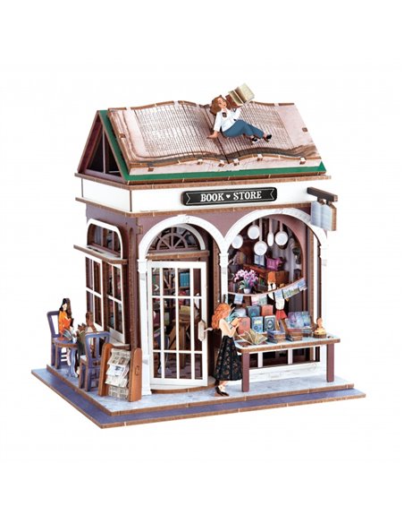Diorama librairie - Buki