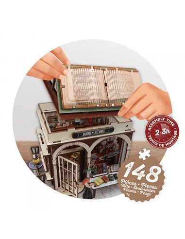 Diorama librairie - Buki