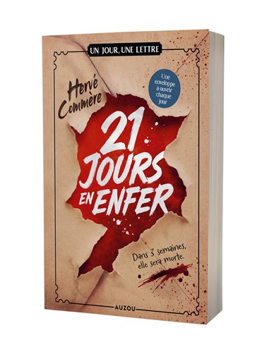 UN JOUR, UNE LETTRE - 21 JOURS EN ENFER - Auzou