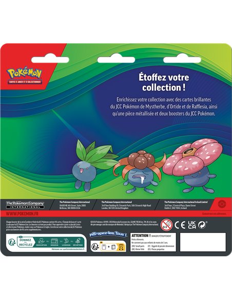 Pokémon - Duopack 2 Boosters - EV01/EV06 - Mystherbe, Rafflesia, Ortide