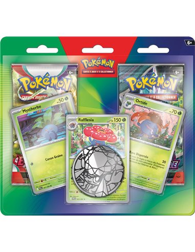Pokémon - Duopack 2 Boosters - EV01/EV06 - Mystherbe, Rafflesia, Ortide