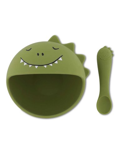 Premier set repas bébé - Mr. Dino - Trixie