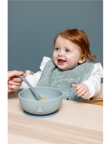 Cuillères d'alimentation pour bébé 3- pack - Mr. Shark - Trixie