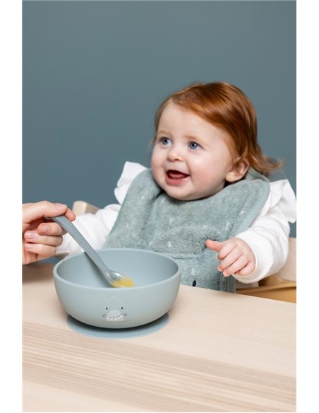 Cuillères d'alimentation pour bébé 3- pack - Mr. Shark - Trixie
