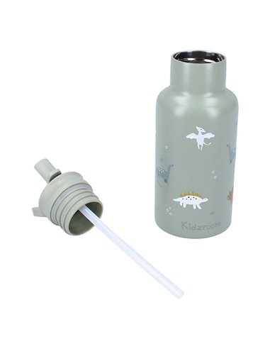 Gourde dino vert 350ml