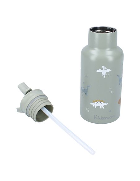 Gourde dino vert 350ml