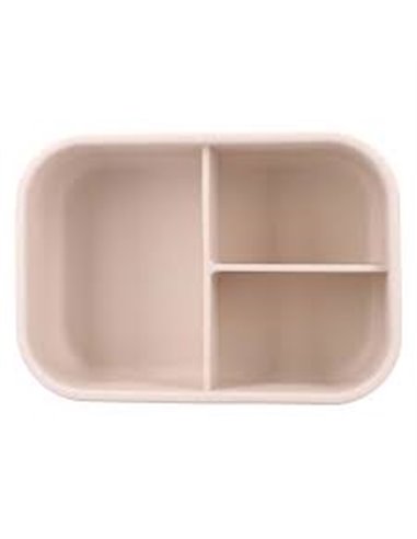 Lunch box silicone ourson sable