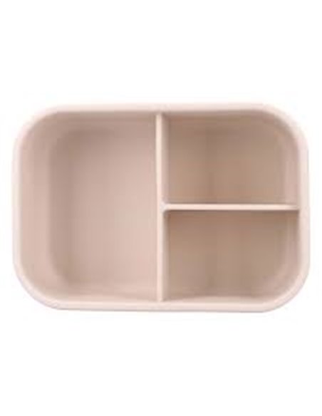 Lunch box silicone ourson sable