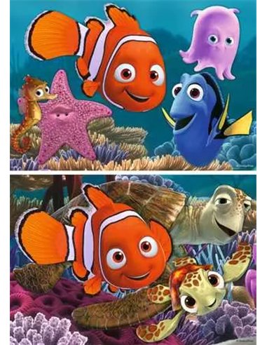 Puzzles 2x12 p - Némo le petit fugueur - Ravensburger