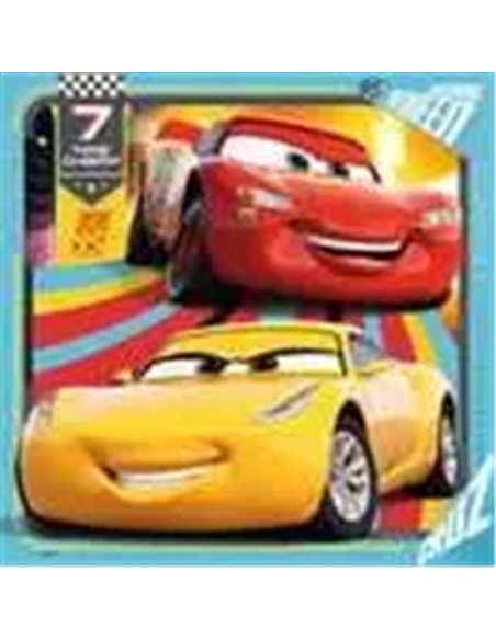 Puzzles 3x49 p – Les légendes de la route / Disney Cars - ravensburger