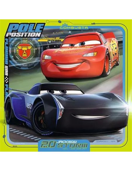 Puzzles 3x49 p – Les légendes de la route / Disney Cars - ravensburger