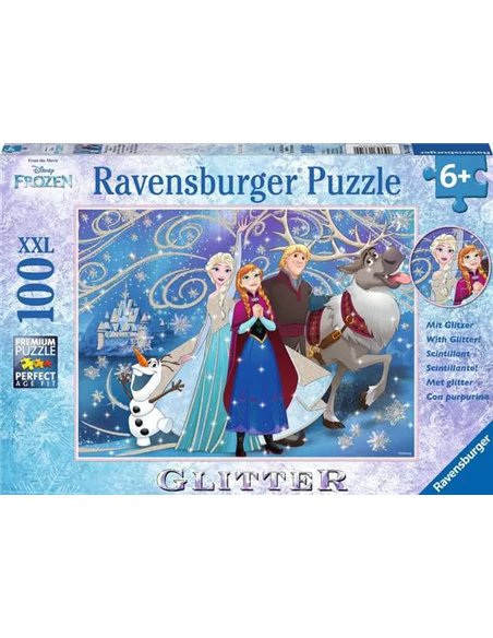 Puzzle 100 p XXL – Neige étincelante / Disney La Reine des Neiges - ravensburger
