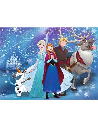 Puzzle 100 p XXL – Neige étincelante / Disney La Reine des Neiges - ravensburger