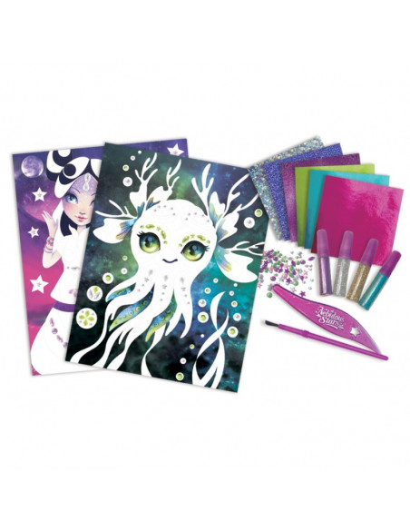 Glitter & foil art