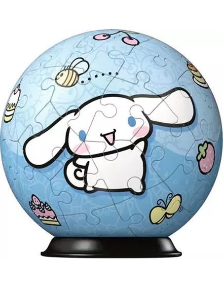 Puzzle 3D Ball 54p - Hello Kitty Kuromi Cinnamoroll - ravensburger