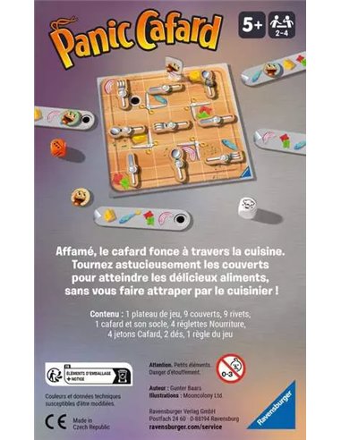 Mini jeu - Panic Cafard - ravensburger