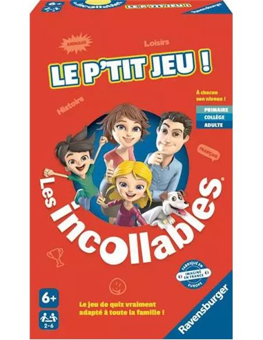 Mini jeu - Le P'tit jeu des Incollables - ravensburger