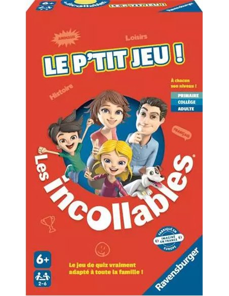 Mini jeu - Le P'tit jeu des Incollables - ravensburger