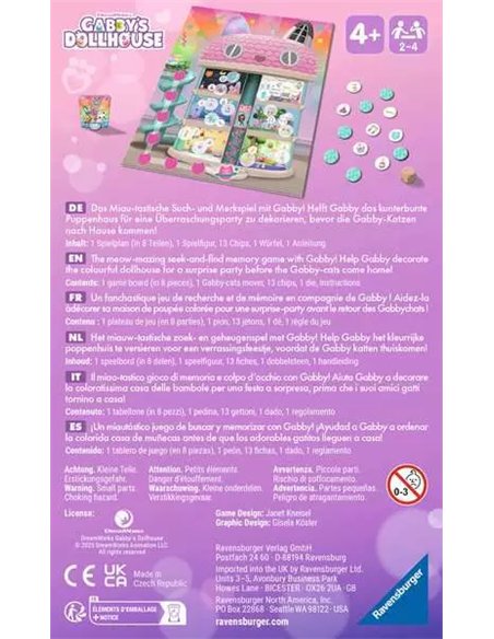 Mini jeu - Gabby's Dollhouse - ravensburger