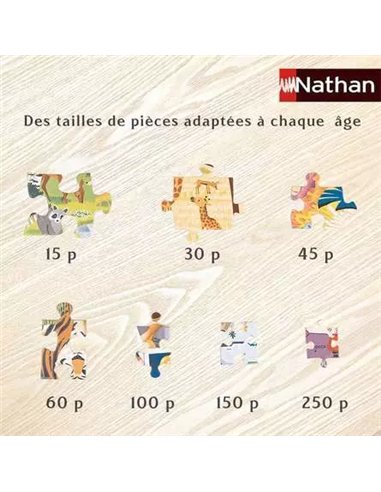 Nathan puzzle 250 p - Carte d'Europe