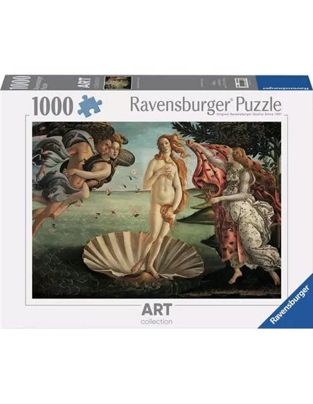 Puzzle 1000 p Art collection – La naissance de Vénus / Sandro Botticelli