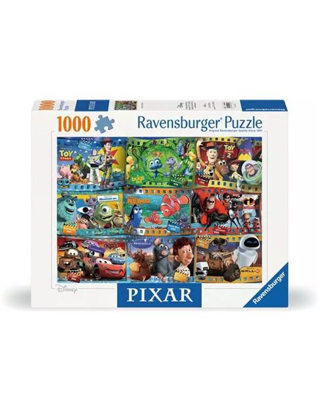Puzzle 1000 p – Les films Disney Pixar - ravensburger