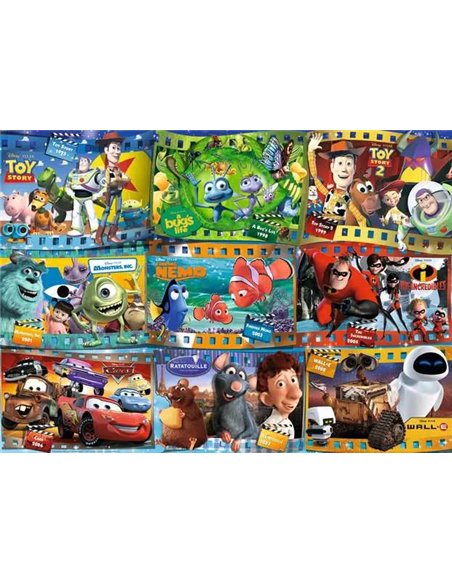 Puzzle 1000 p – Les films Disney Pixar - ravensburger