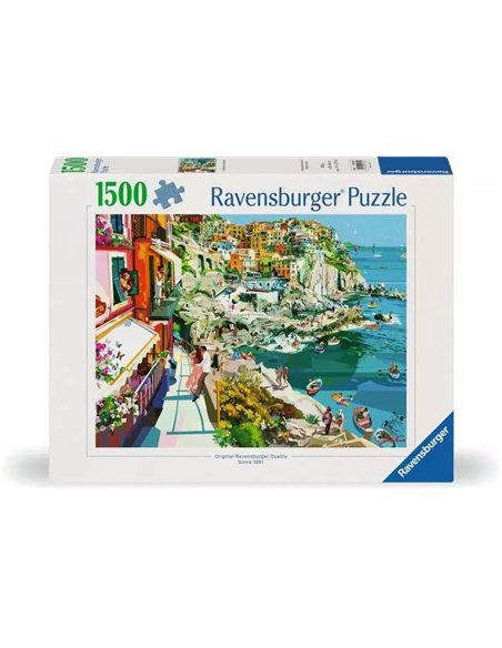 Puzzle 1500 p - Romance aux Cinque Terre