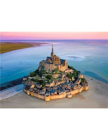 Puzzle nathan 1500 p - Le Mont-Saint-Michel