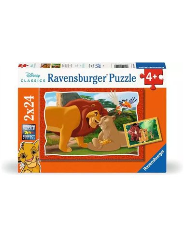 Puzzles 2x24 p - L'histoire de la vie / Disney Le Roi Lion