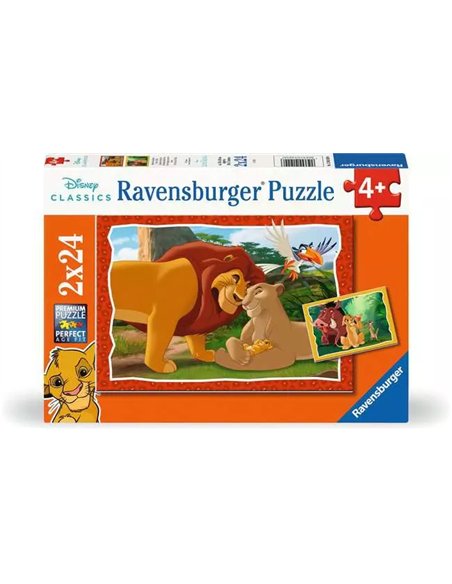 Puzzles 2x24 p - L'histoire de la vie / Disney Le Roi Lion